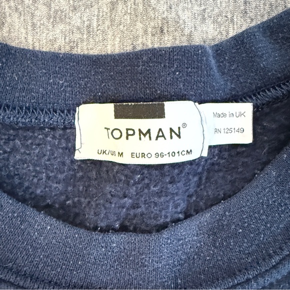Vintage Topman Sweatshirt - Picture 3 of 3